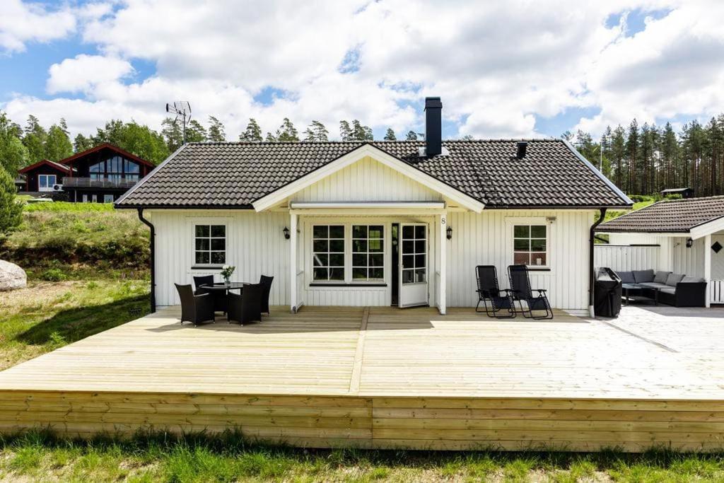 Nice House Near Golf And Skiing Hestra المظهر الخارجي الصورة